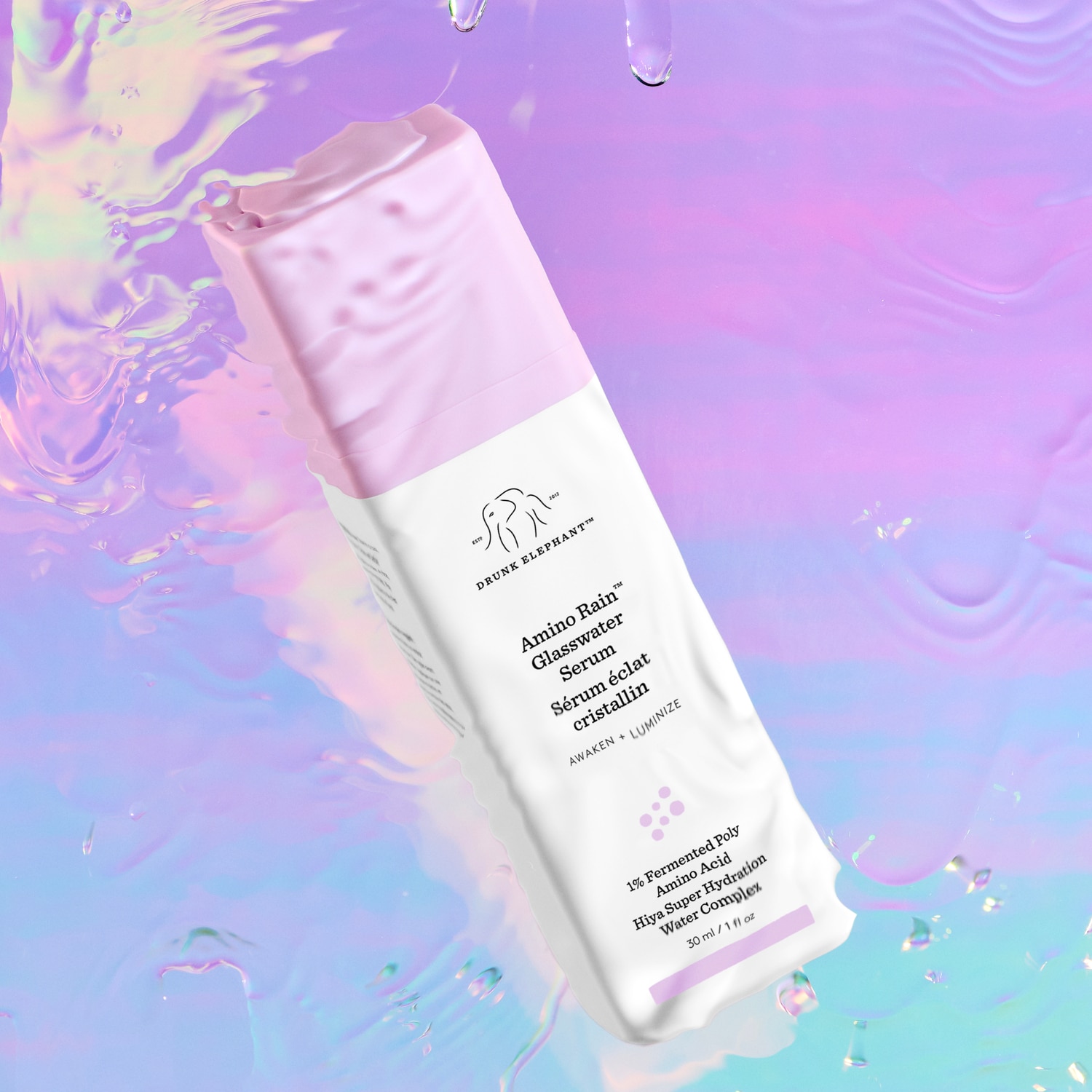 AMINO RAIN™ GLASSWATER SERUM (SUERO FACIAL)